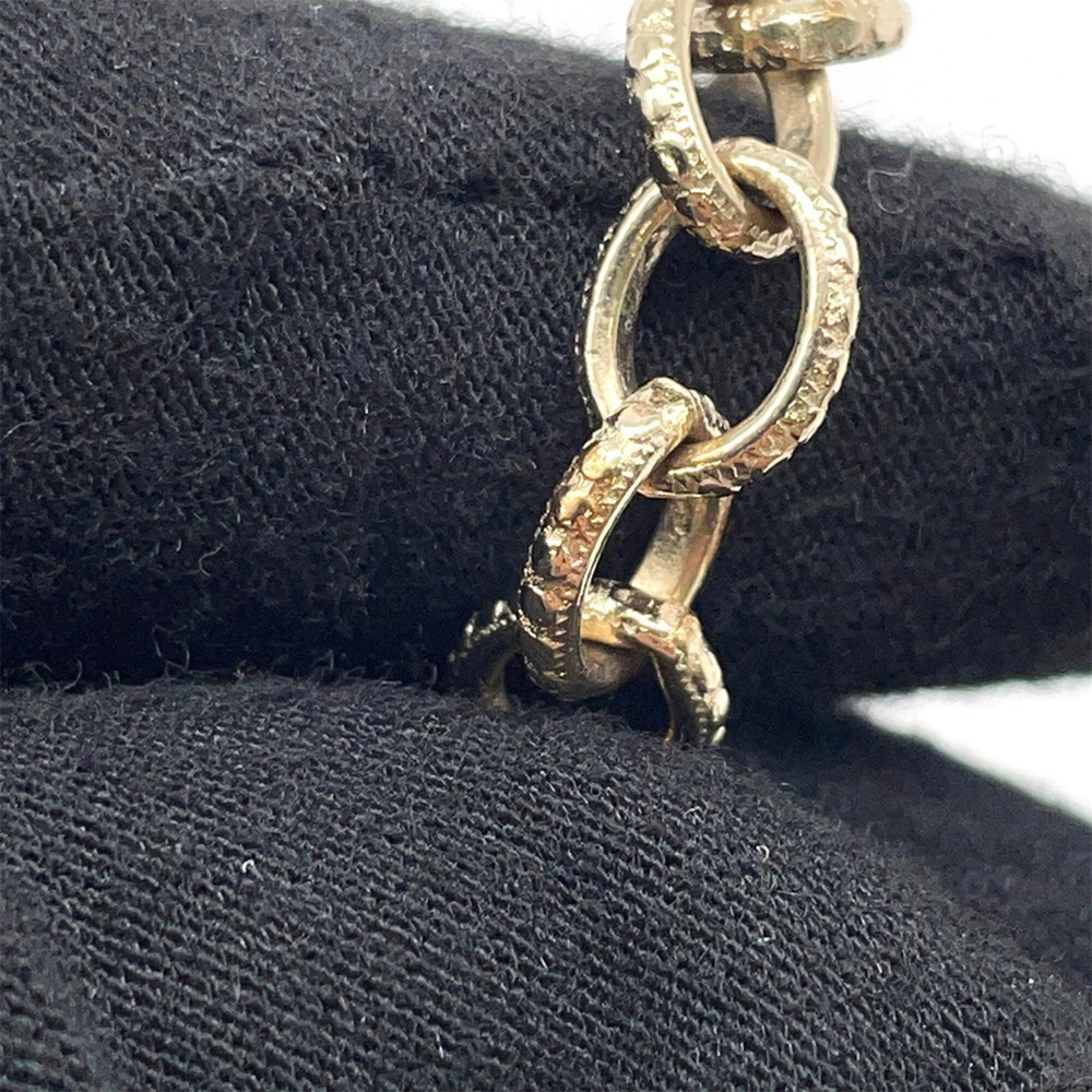 CHANEL Authentic Pearl Logo Necklace - Picture 9 of 11